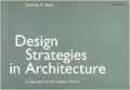 Design Strategies in Architecture