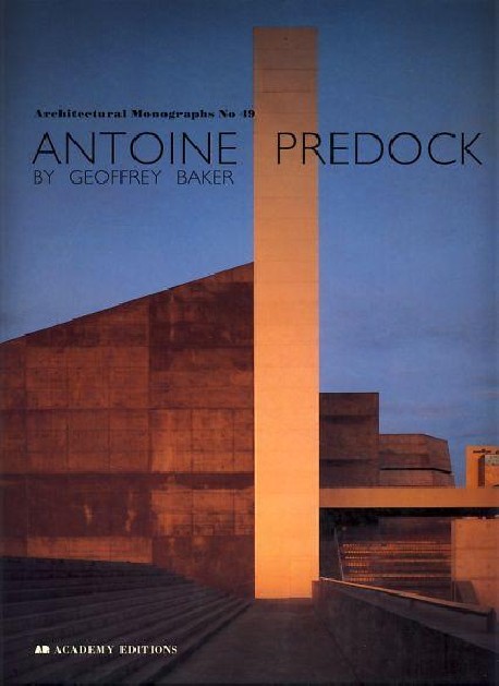 Antoine Predock Architectural Monographs 49