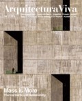 AV Arquitectura Viva 168 11/2014. Mass is more