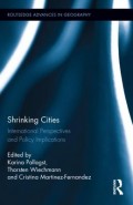 Shrinking Cities: International Perspectives and Policy Implications