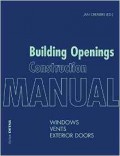 Building Openings Construction Manual Windows Vents Exterior Doors