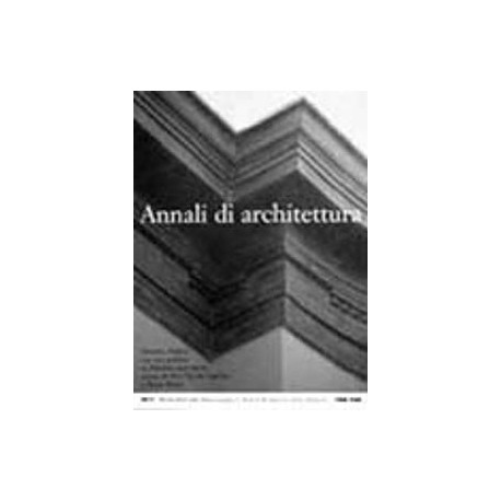 Annali di architecttura 1998-1999 - sobre Andrea Palladio