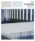 Jo Crepain Architect 73/03 Belgian architect